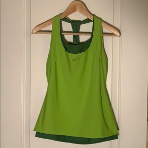 Green Nike Active Top